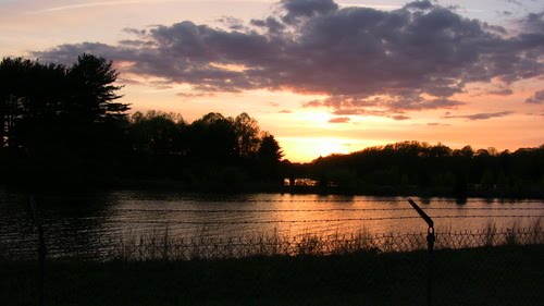 Reservoir sunset by JerryD504