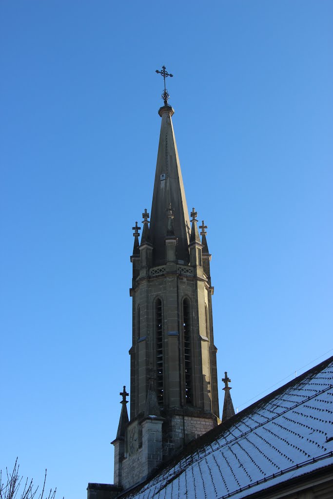 Church Saint-Denis in Châtel-Saint-Denis by 6004592