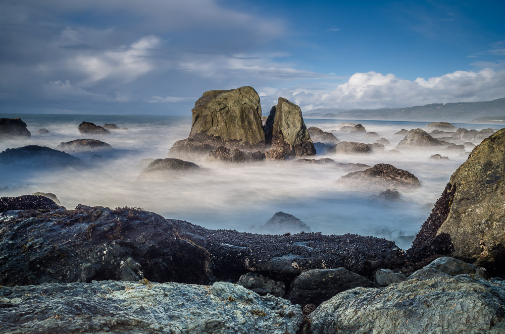 Patrick's Point Seastacks by Greg Nyquist