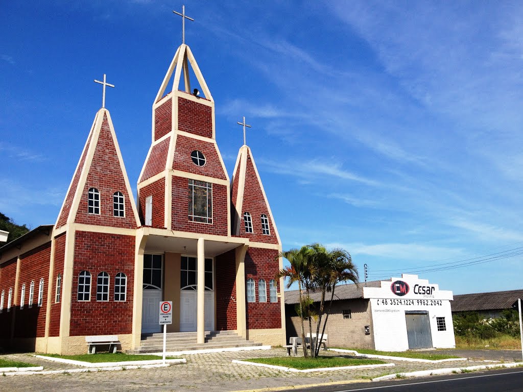 Igreja São Pedro - Coloninha - Araranguá - SC by @NÉLIO BIANCO@