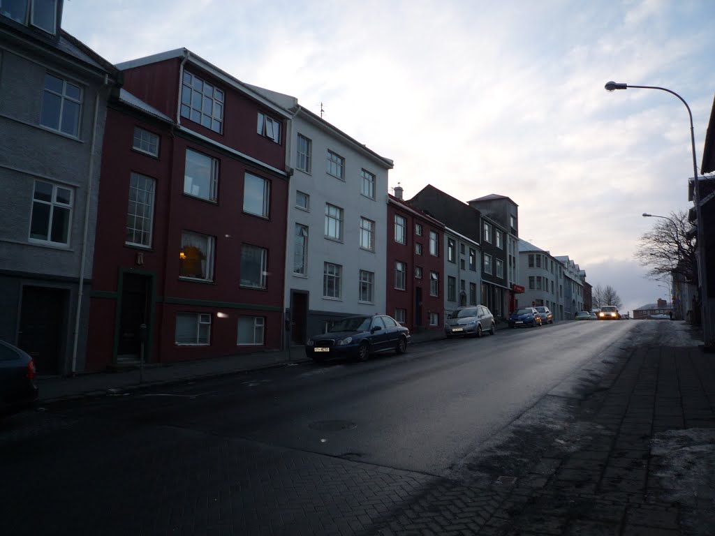 Reykjavík - esquina Laugavegur & Barónsstígur [dic 13] by òyó