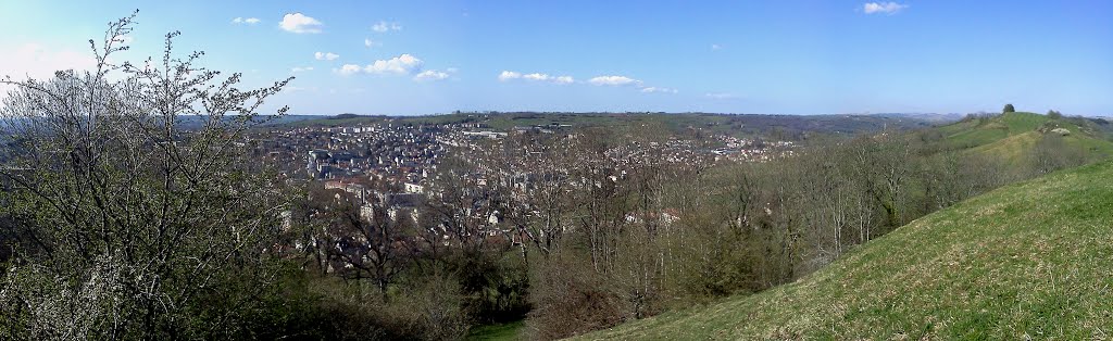 Panorama d'Aurillac vu du puy Courny by michel.ambiehl