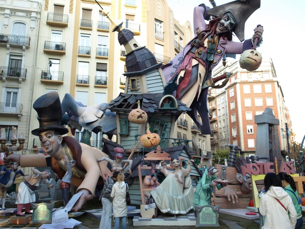 Falla 187 - Reino de Valencia . Duque de Calabria, año 2008 by Ximo13