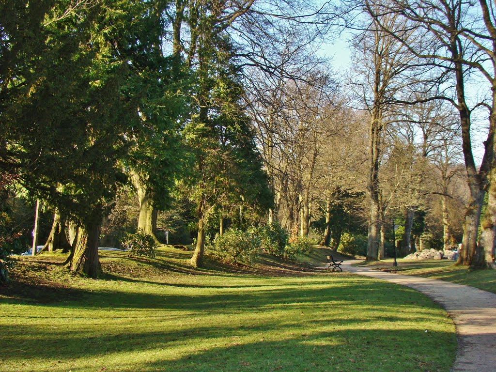 Pavilion Gardens scene near Burlington Road, Buxton SK17 by six45ive