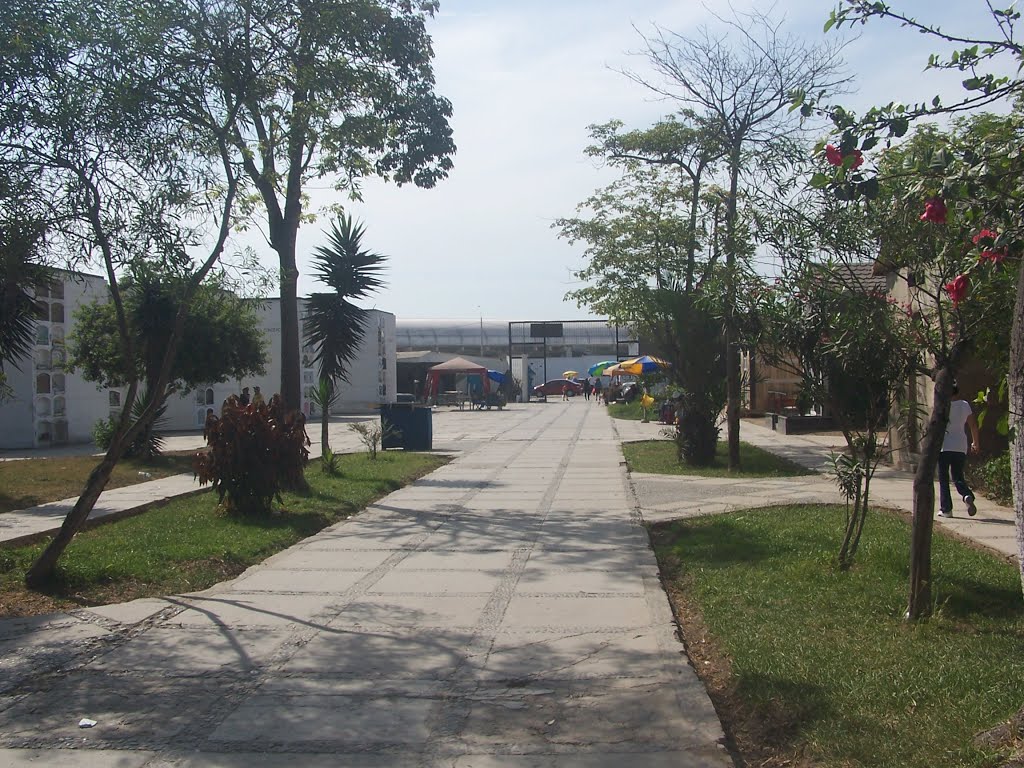 Entrando al mítico Cementerio El Ángel de Lima by Marco Gamarra Galindo