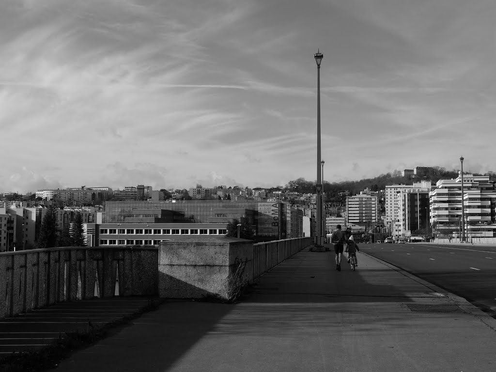 Pont de Suresnes depuis Paris by Gatien Noé