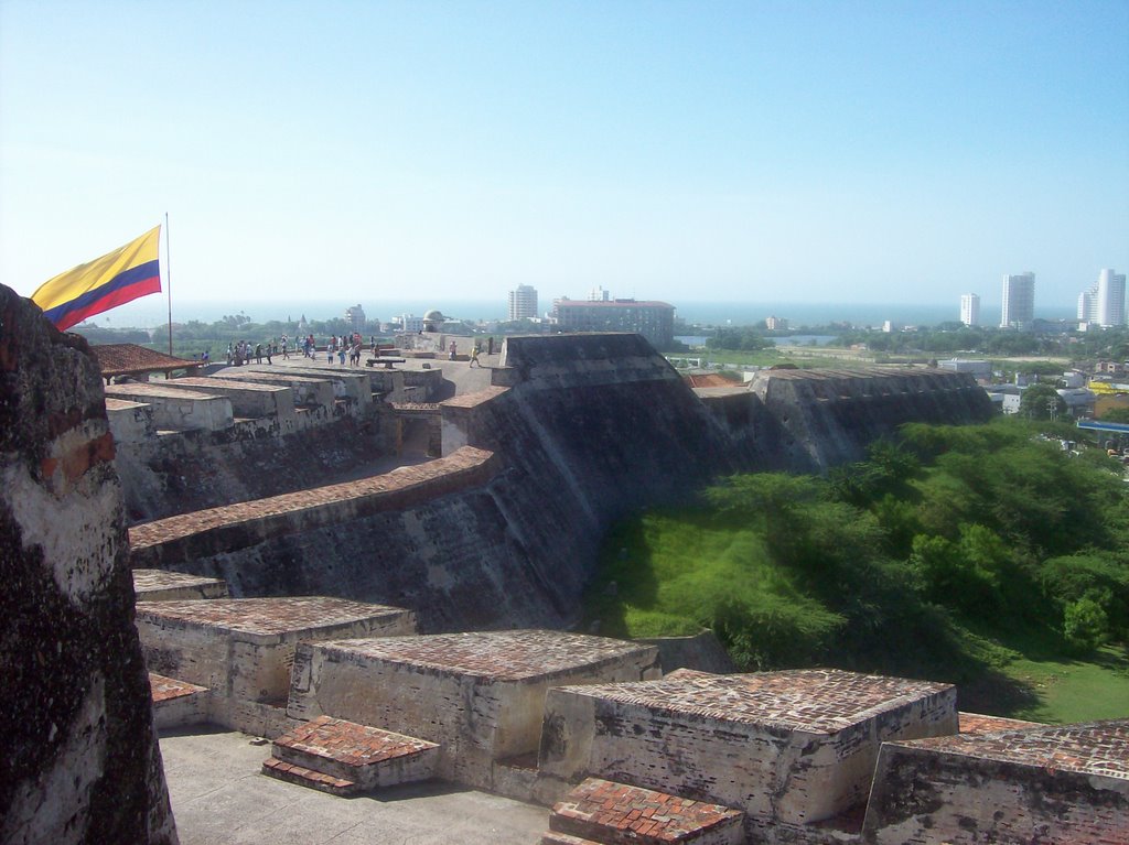 View from Castillo de San Felipe by icatalina97