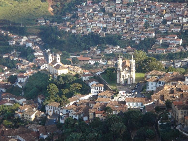 Vista à Igreja São Francisco de Assis by patrique3000