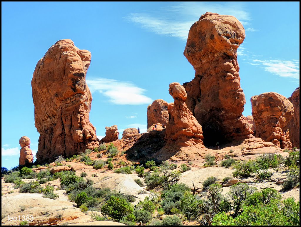 Garden of Eden,Arches N P Moab.© by leo1383 by leo1383