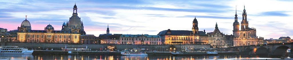 Panoramna Drezna - okres przedświąteczny Bożego Narodzenia 2013r. by romulus111