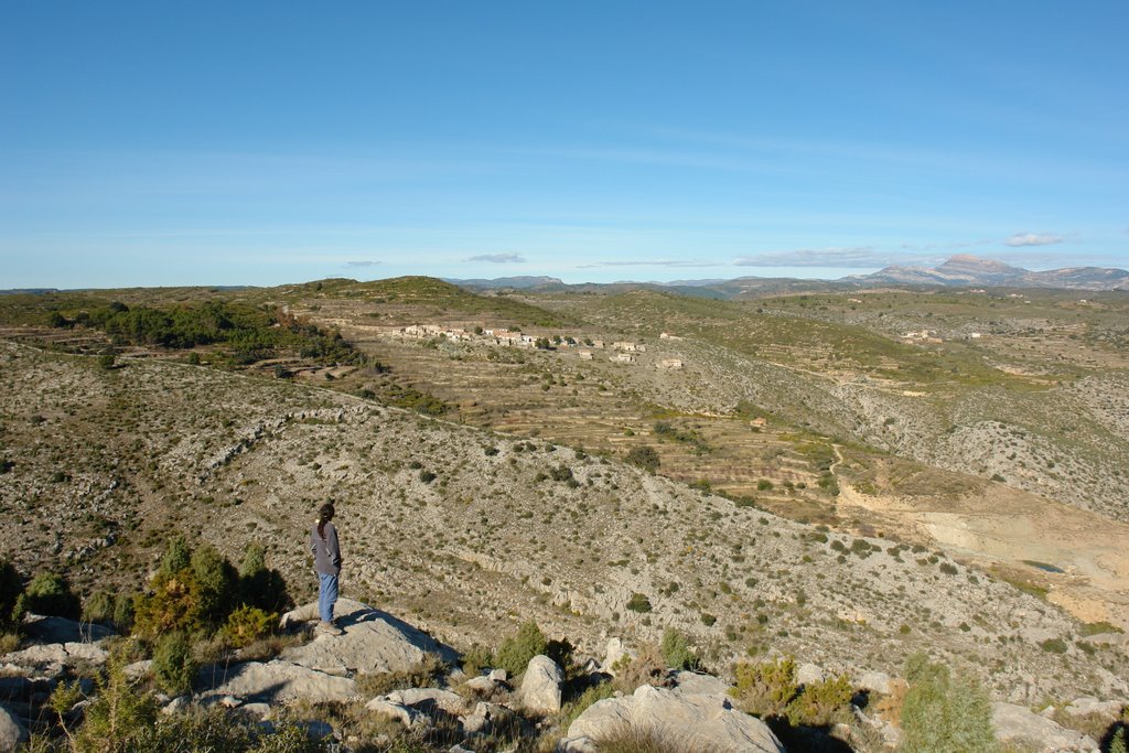 Vista desde la caseta Forestal by Sisternas