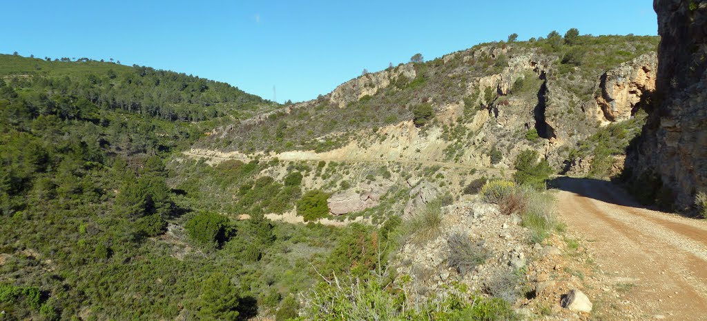 Barranco de la Puerca. Camino de Chelva a Bercuta. by zinaztli