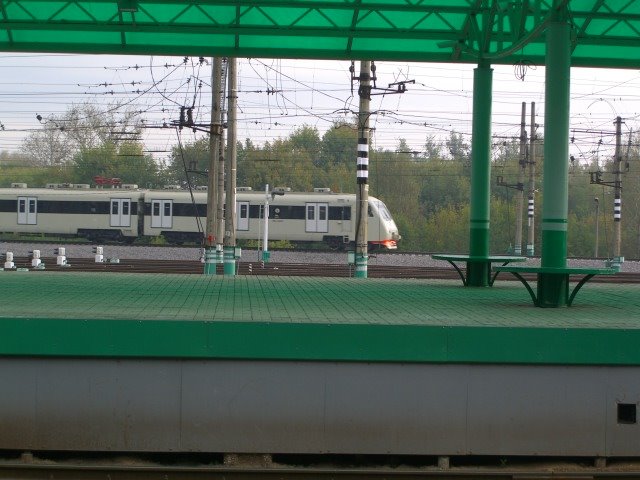 PANKI train station (Lyubertsi, Moscow region) - станция "Панки" by kaddhali