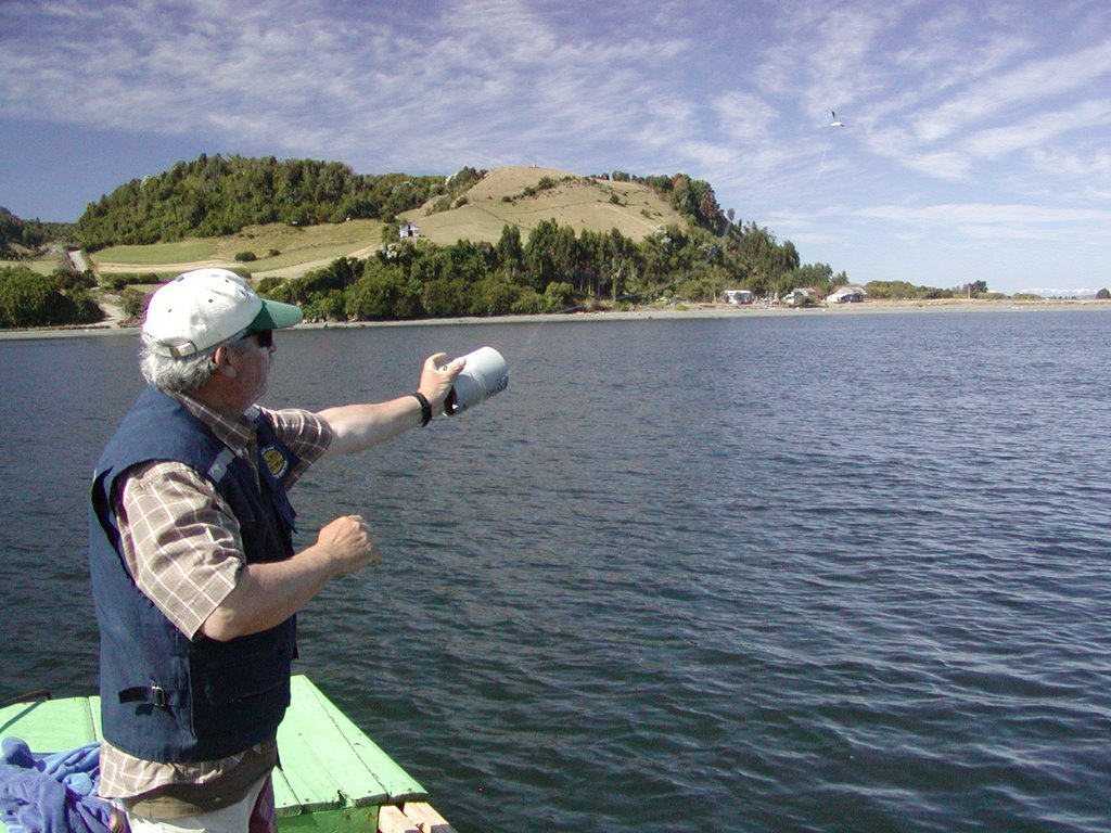 Pescando en Tenaún by Waldo Valderrama