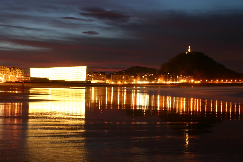 Playa De La Zurriola En Gros by Mikel_Sahonu