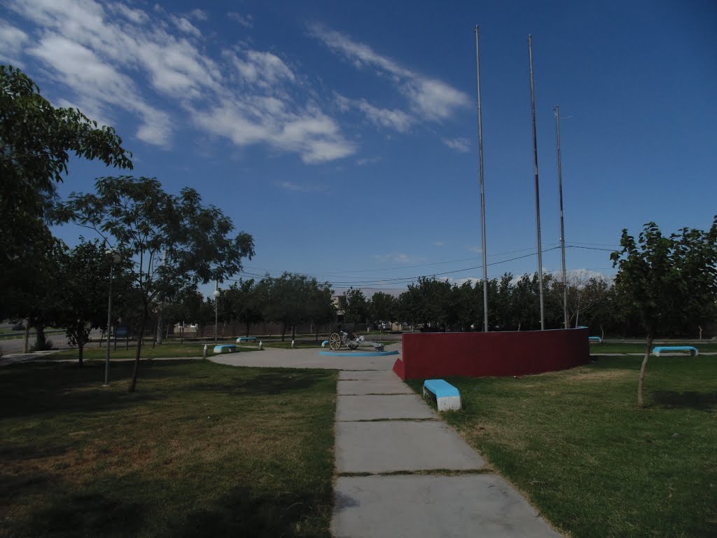 Plaza Puerto Argentino, Rawson, San Juan by Sebastián Gutiérrez