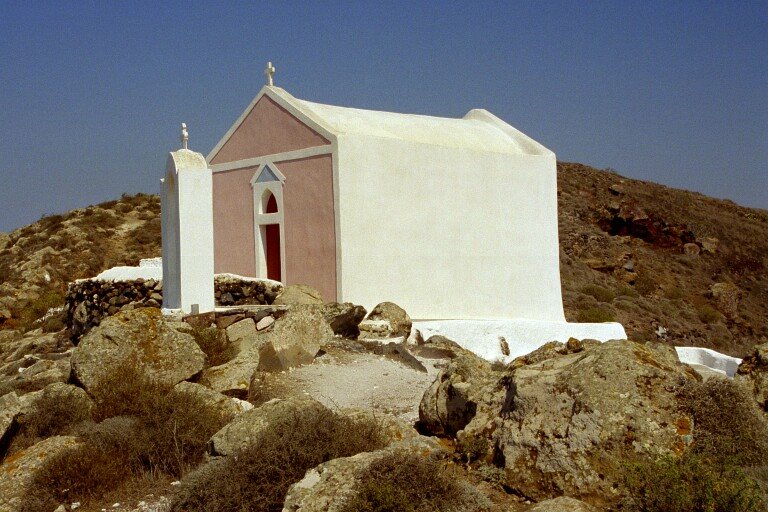 04-007_Greece_Santorin_Chapel by George Charleston