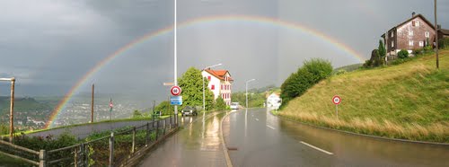 Regenbogen in Wolfhalden by fami75