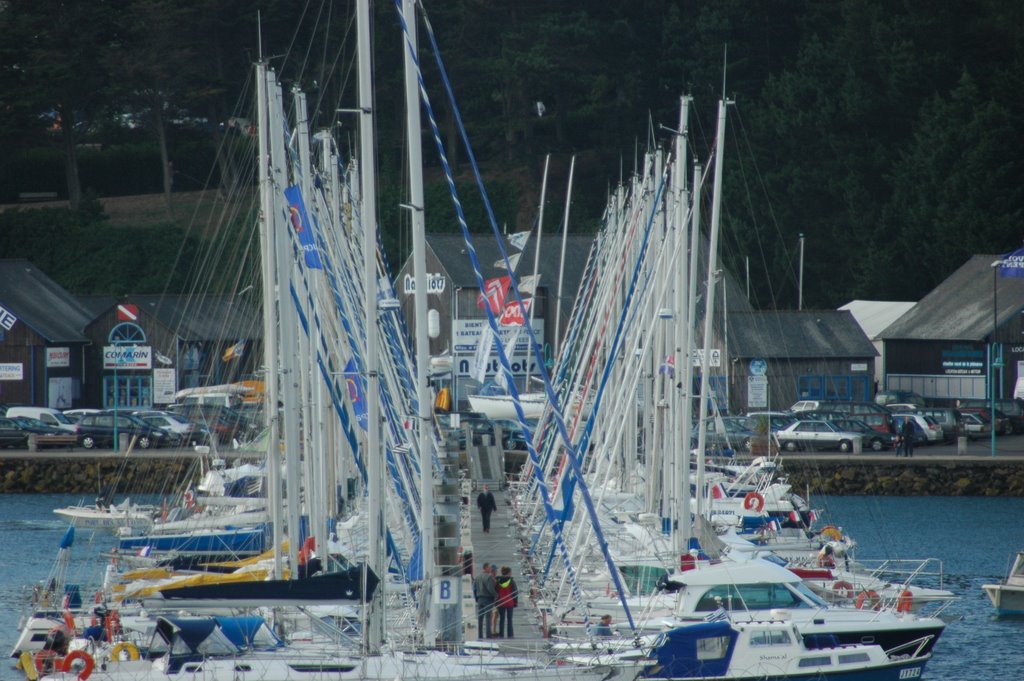 St Malo Harbour by Chris Bassett