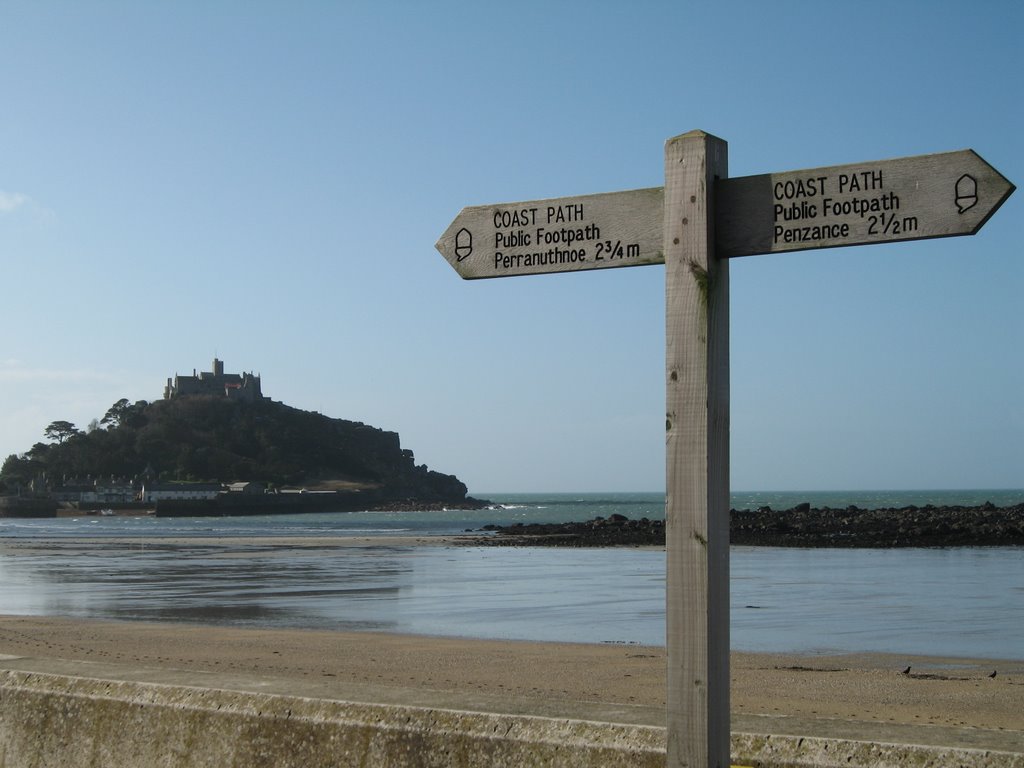 South West Coast Path - Marazion, Cornwall by mbowkett