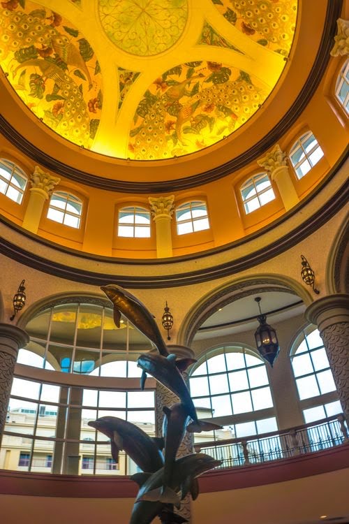 Ceiling at the Gaylord Hotel in Orlando Florida by Mariamichelle117