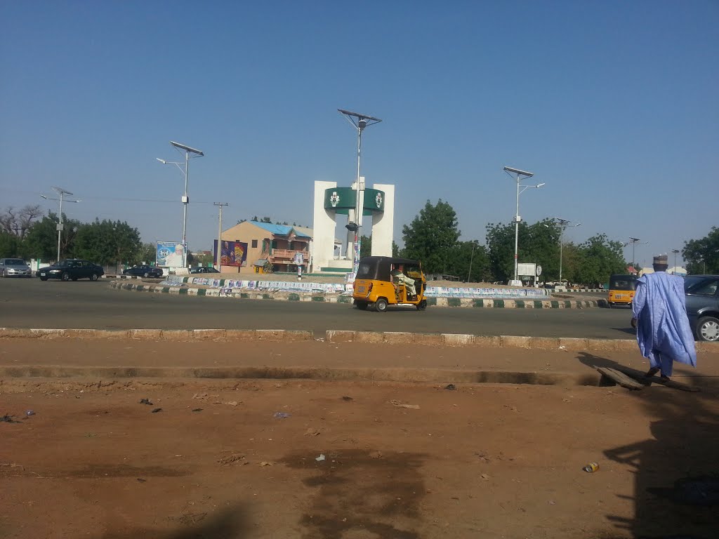 Damaturu Maiduguri Round About by aminuyabo