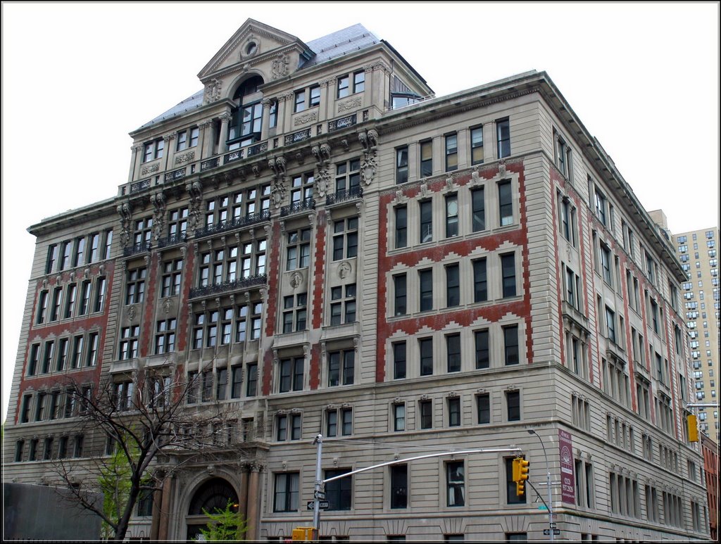 Rutherford House - 305 Second Avenue, NYC - May 2008 . . . . Rutherford House was built as The NY Lying-In maternity hospital at the end of the 19th Century with a $1 million gift from financier J. Pierpont Morgan. It operated here until 1932. Beginning in 1934, it was owned by a succession of hospitals. In the 1980's, the building was converted into apartments and medical offices. (And on a personal note, I was born here.) by LuciaM