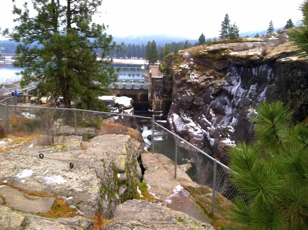 Spokane River, Falls Park, 305 W 4th Ave, Post Falls, ID by Midnight Rider