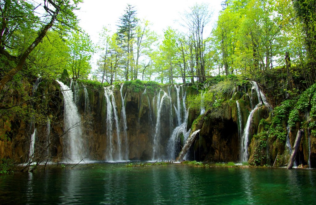 Plitvice Lakes National Park,Croatia by Béla Török