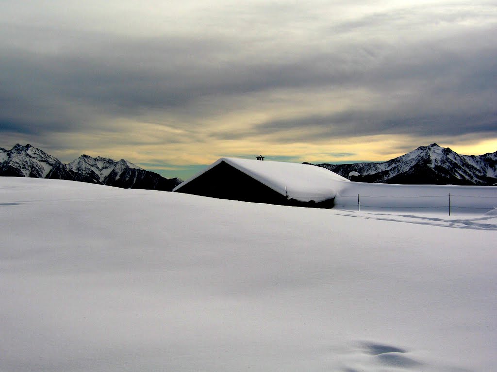 Paesaggio invernale, Torgnon by ANDREA GERVASONI