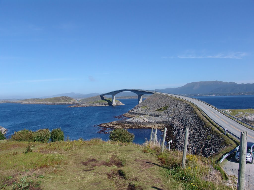 Atlantic Highway In Norway, Romsdal, 2013.07. by Szabó Otília