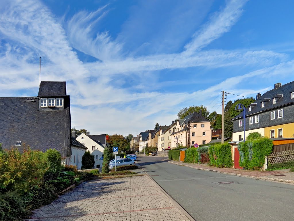 Gelenau - Ernst-Grohmann-Straße by Rudolf Henkel