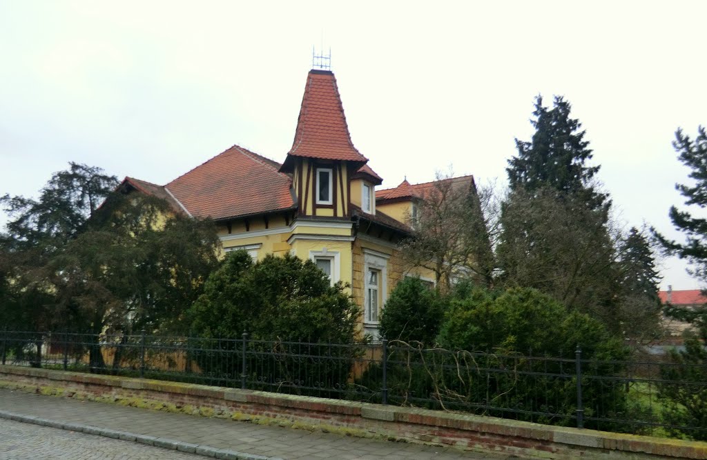 Uničov - dům s věžičkou (house with a small tower), Czech Republic by MAPP HUDRANS