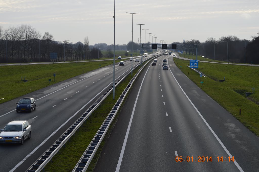 A27 bij Nieuwe Wetering (Groenekan) by Moon71