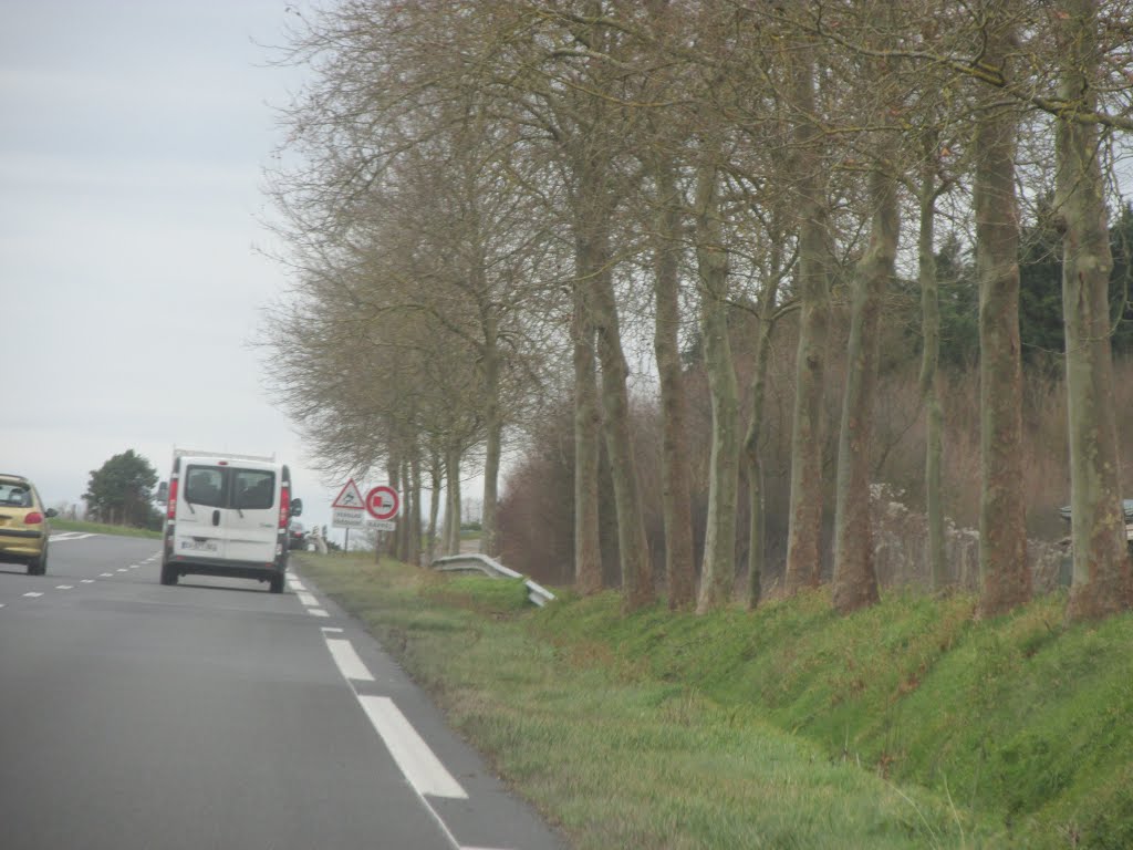 N6 Moret-sur-Loing le 6/01/14. by Divio