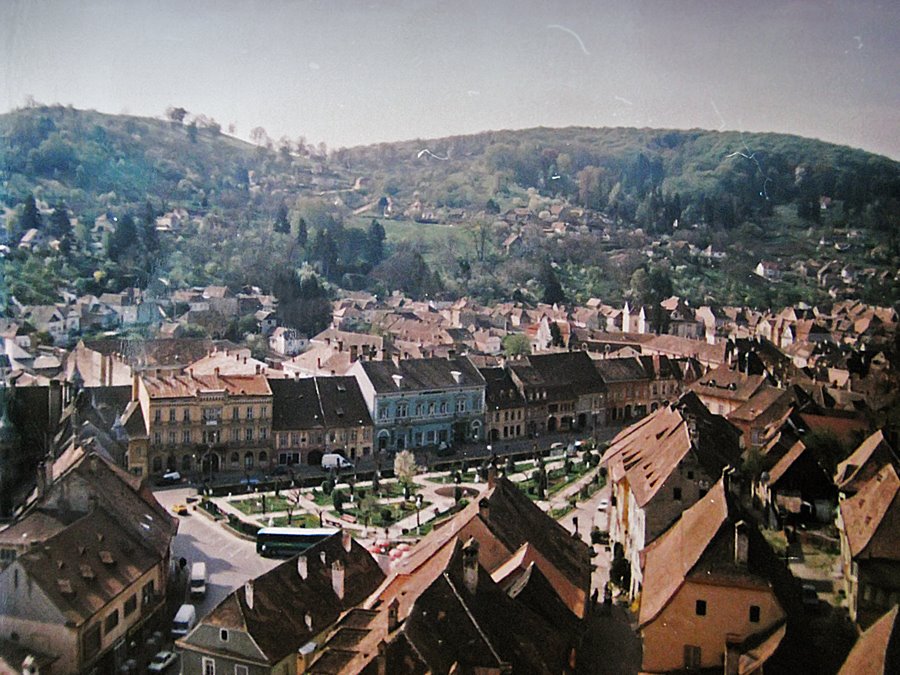 Sighişoara - the lower city - 2002 by © Andy Loghin