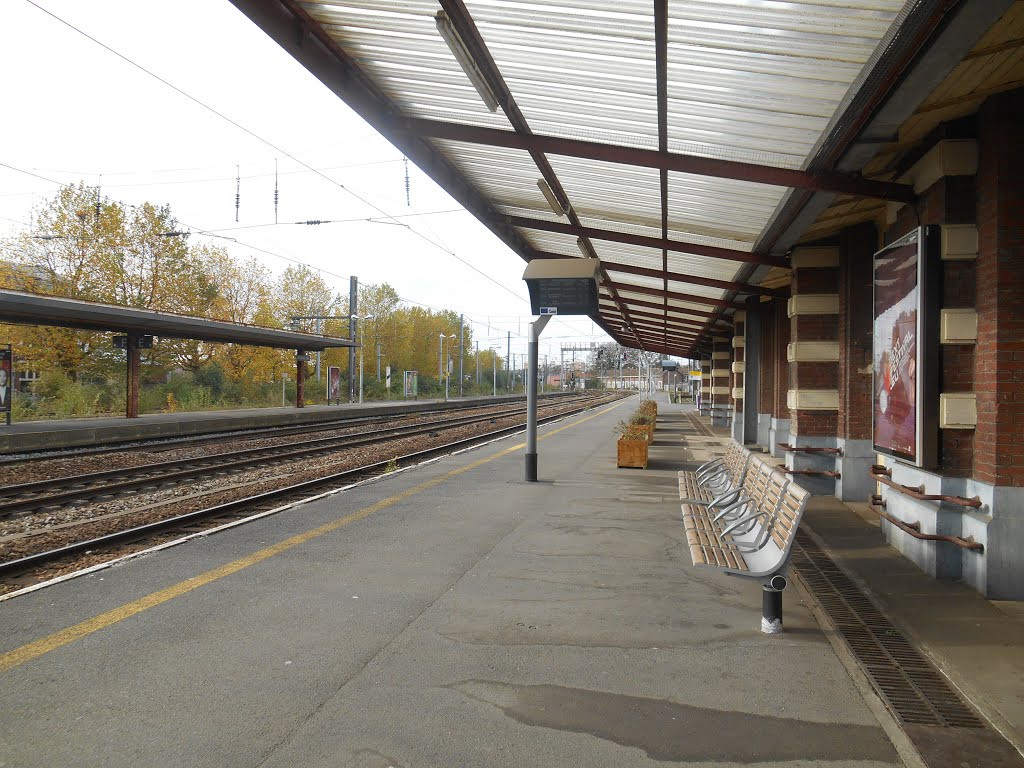 Voie C, Gare SNCF de Tourcoing by A.L. Photography