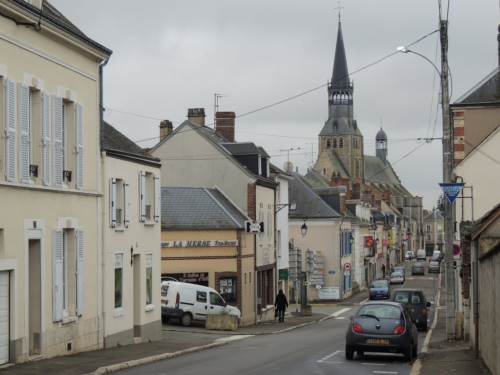 Bonneval, rue de Chartres by tofil44