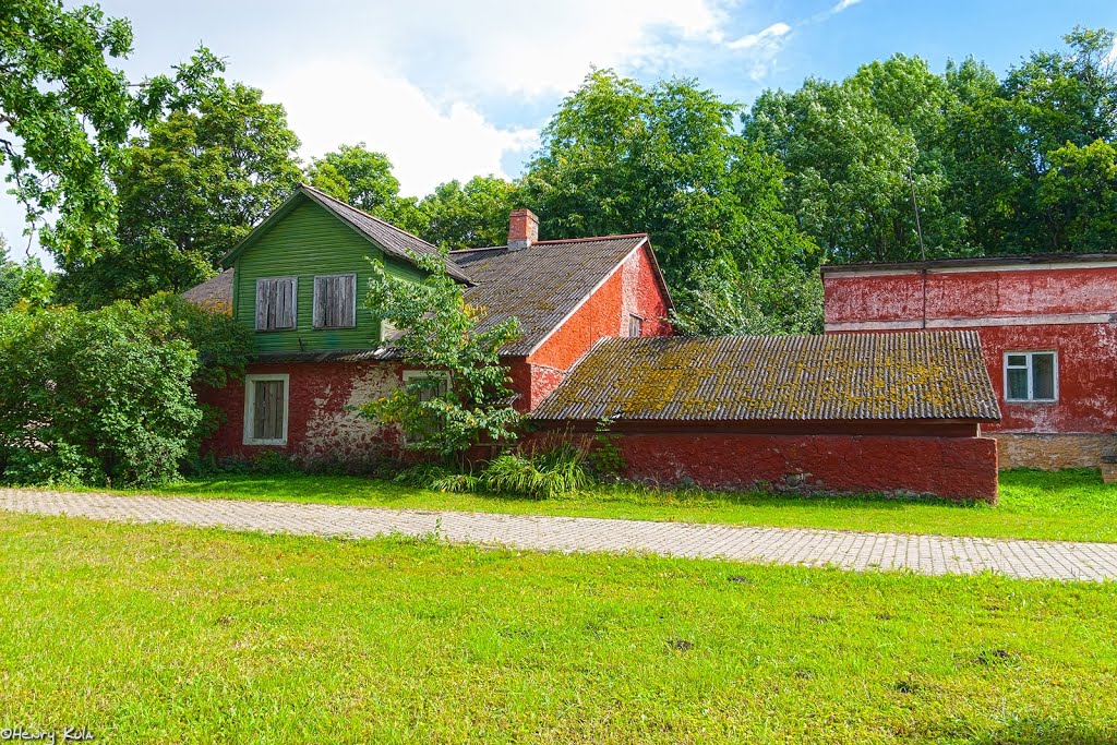 Pajusi Manor Steward House by Henry Küla