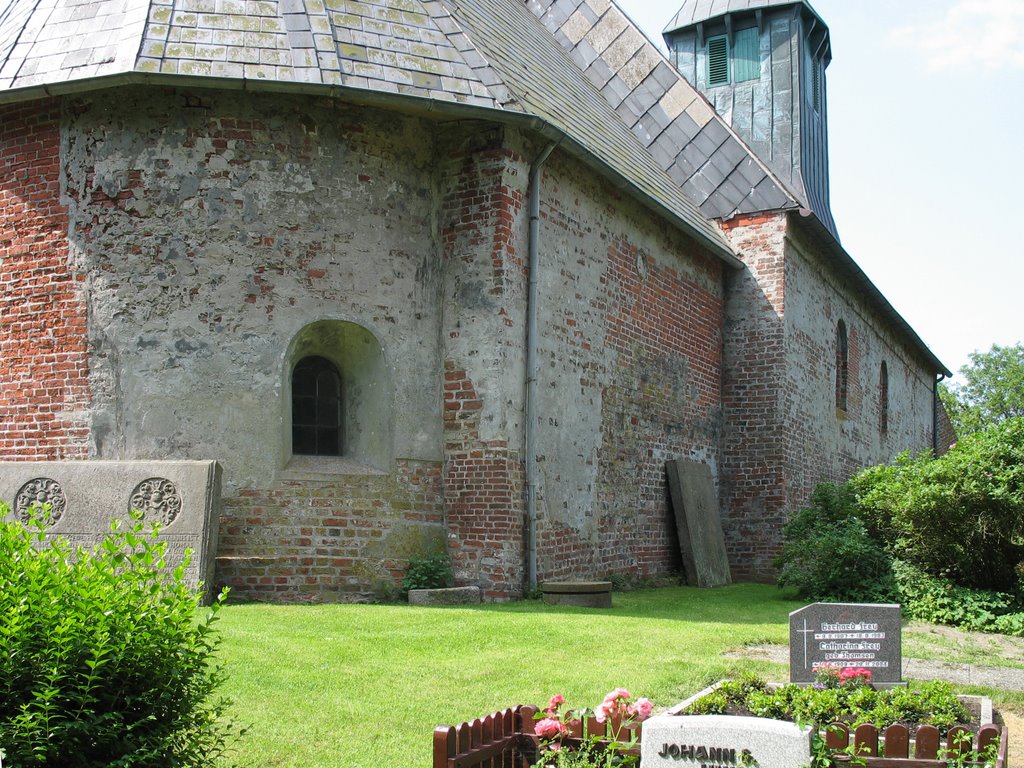 Osterhever, St. Martin, 1113, Außenbau 2 by Wensky