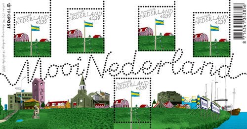 Stamps kerkbuurt papendrecht by Steven en Hanneke