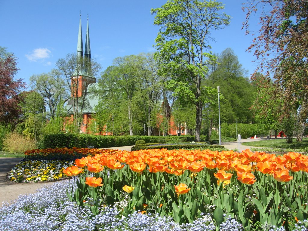 Spring in Linné Park by Karin Svensson