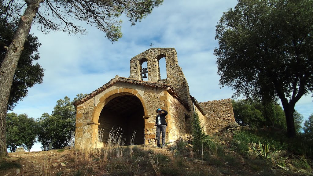 Mare de Déu de Puig d'Elena (560 mt.), Sant Aniol de Finestres, Garrotxa, Catalonia by Josep Xavier Sànchez