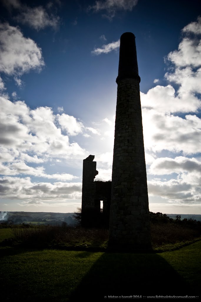 Ventonwyn Mine, Great Dowgas Mine (St Stephen Tin and Copper Mines), Downderry, St Stephen-in-Brannel, St Austell District, Cornwall, England, UK by Tristan Barratt