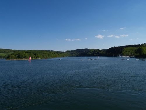 Auf dem Biggesee by Peter Sangermann