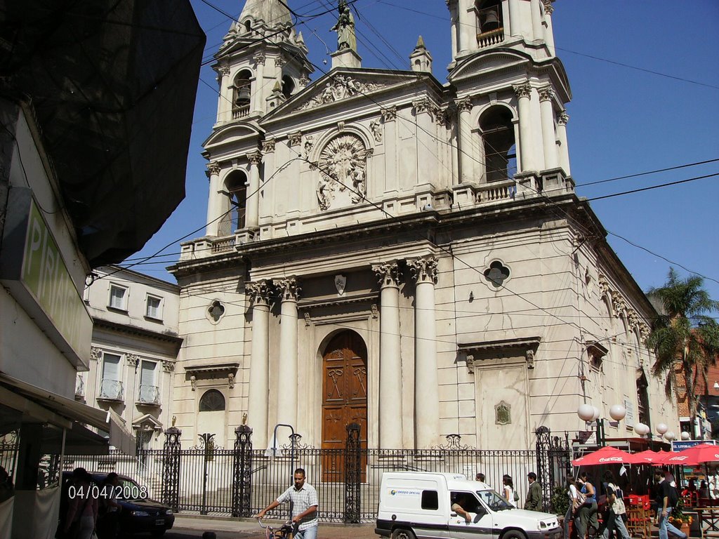 Iglesia del Carmen en peatonal San Martin SFE by nanditoako