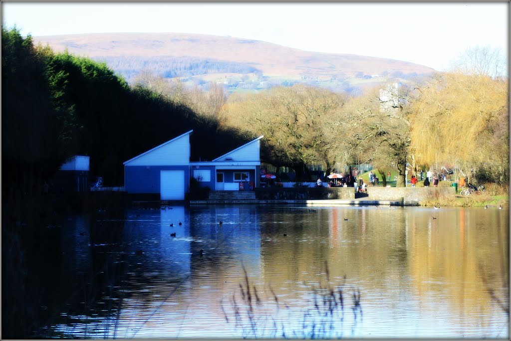 Cwmbran Boating Lake by David Owen