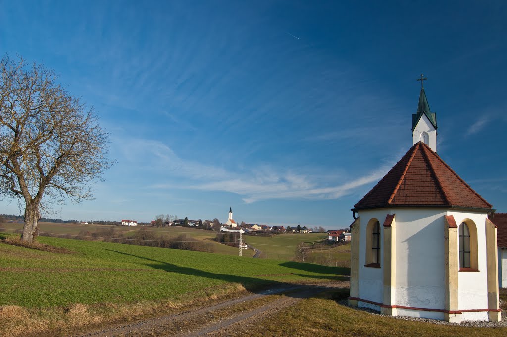 Spaziergang rund um Pleiskirchen / Landkreis Altötting (12.01.2014, Sonntag) by SebastianWE