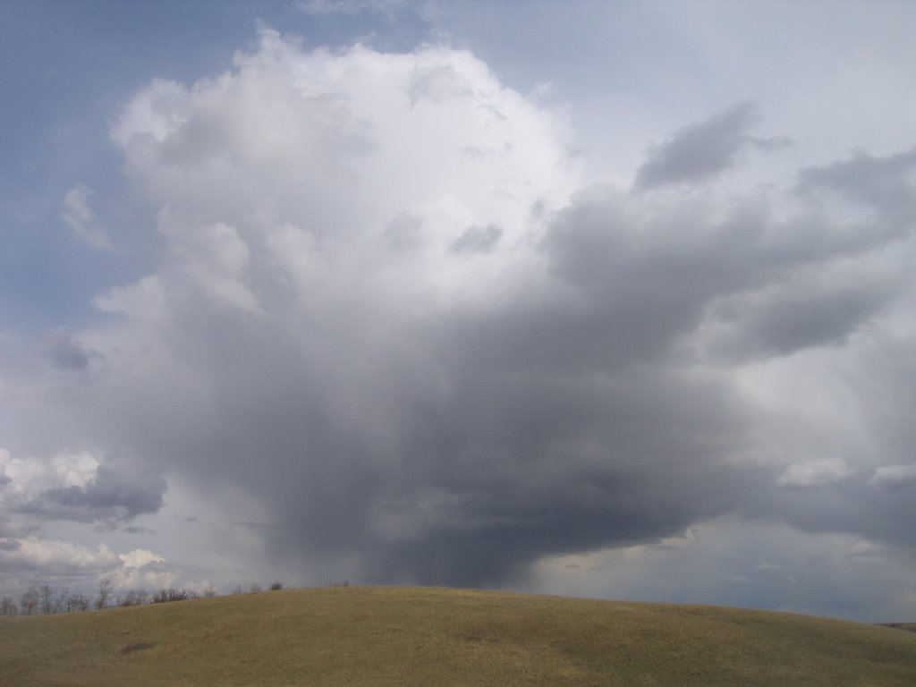 The Sky Opening Up Near Rumsey AB North of Drumheller by David Cure-Hryciuk