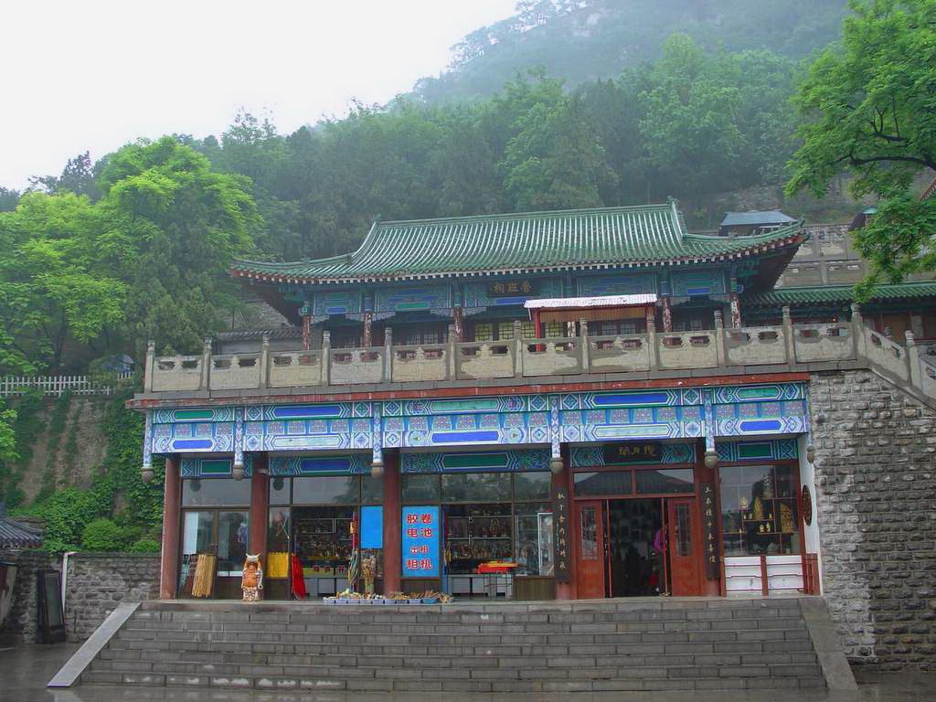 千佛山 鲁班祠 Thousand Buddha Mountain by Wuyuan Sun 孙午元（小袋鼠）